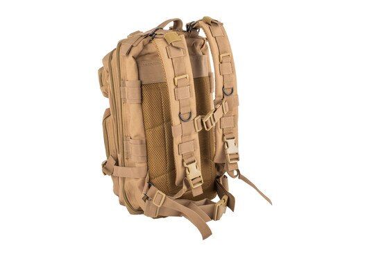 Primary Arms Modular Assault pack in tan with MOLLE webbing